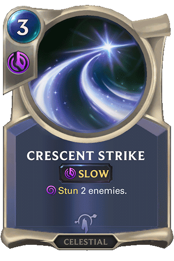 Crescent Strike :: Legends of Runeterra Card :: RuneterraFire