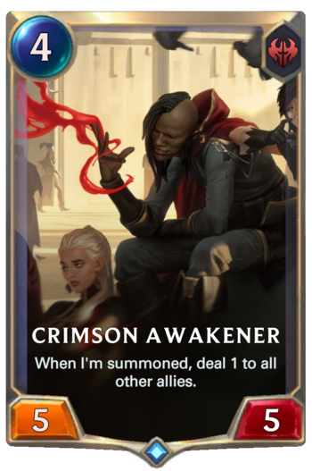 Crimson Awakener Card
