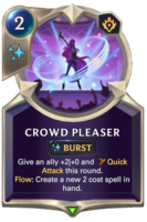 Crowd Pleaser Card