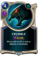 Crumble Card