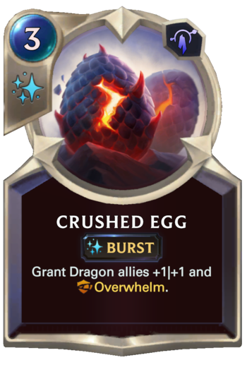 Crushed Egg Card
