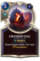 Crushed Egg Card
