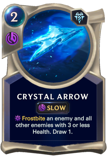 Crystal Arrow Card