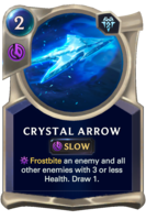 Crystal Arrow Card