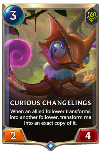Curious Changelings Card