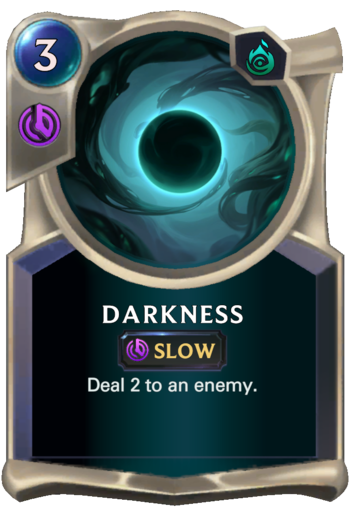 Darkness Card