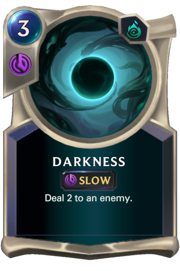 Darkness Card