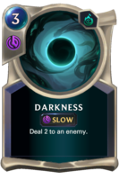 Darkness Card