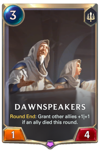 Dawnspeakers Card