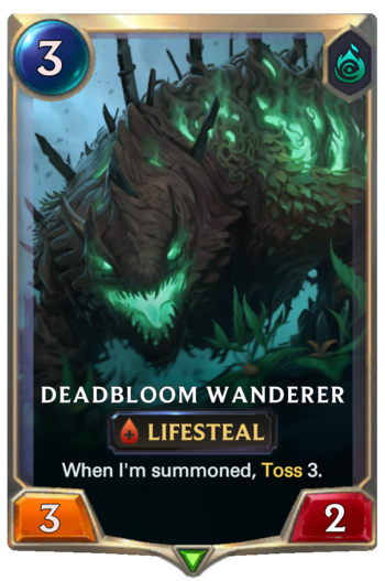 Deadbloom Wanderer Card