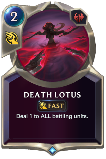 Death Lotus Card