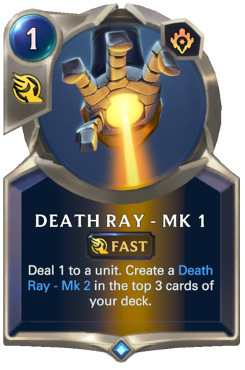 Death Ray - Mk 1 Card