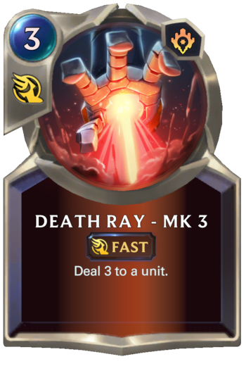 Death Ray - Mk 3 Card