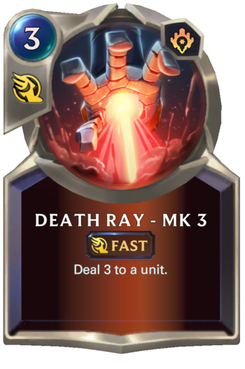 Death Ray - Mk 3 Card