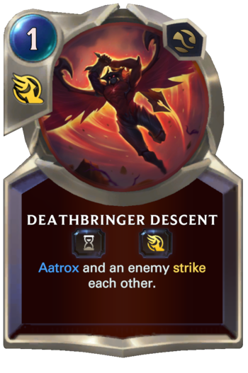 Deathbringer Descent Card