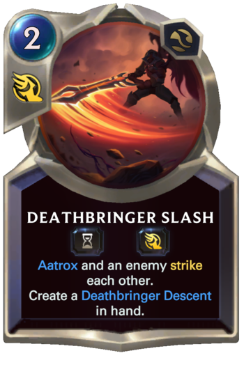Deathbringer Slash Card