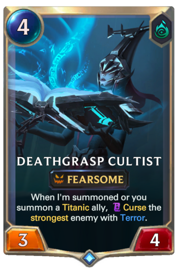 Deathgrasp Cultist Card