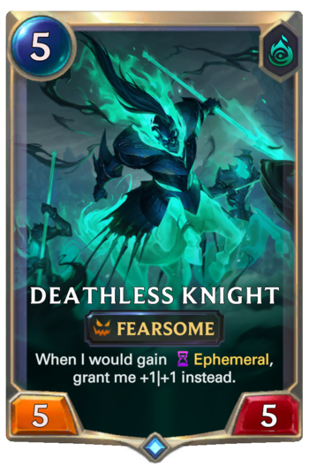 Deathless Knight Card