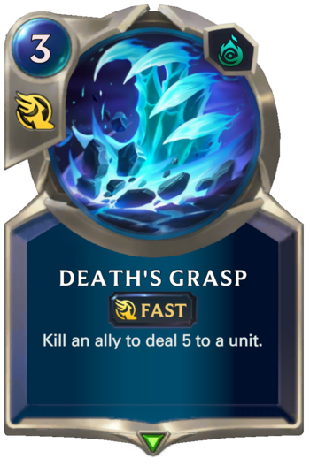 Death's Grasp Card