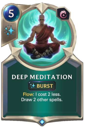Deep Meditation Card