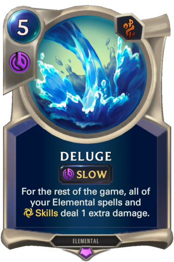 Deluge Card