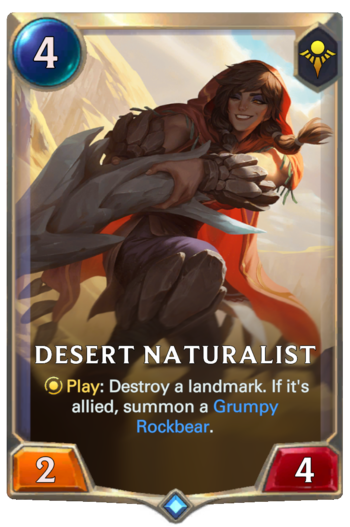 Desert Naturalist Card