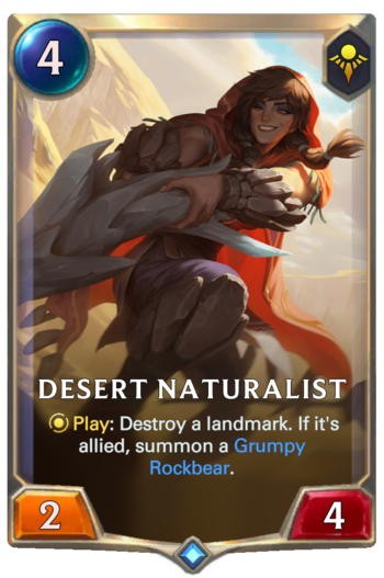 Desert Naturalist Card