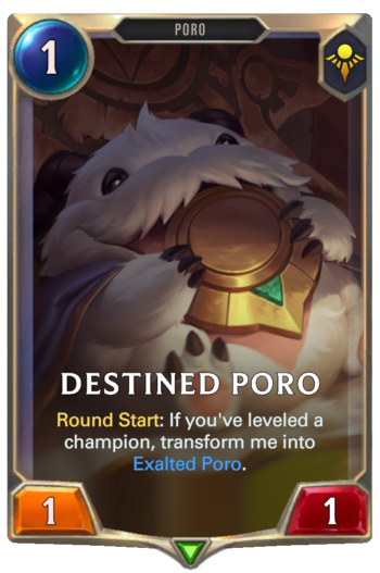 Destined Poro Card