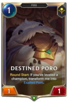 Destined Poro Card