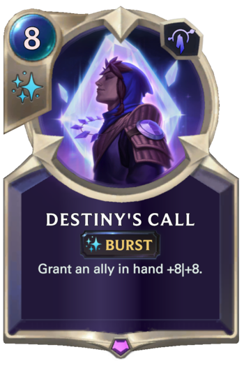 Destiny's Call Card
