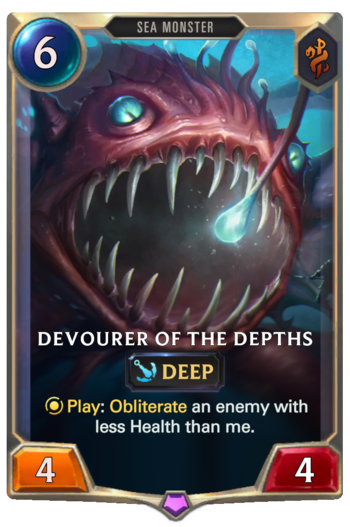 Devourer of the Depths Card