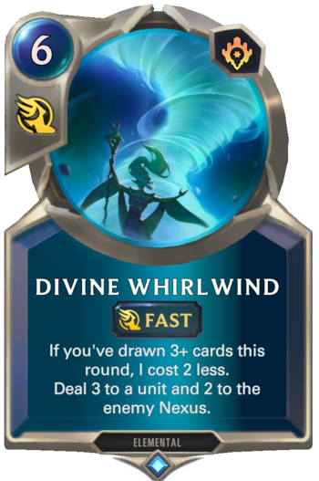 Divine Whirlwind Card