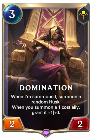 Domination Card