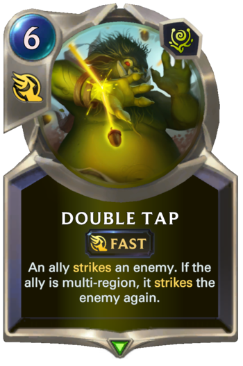 Double Tap Card