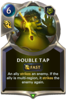 Double Tap Card