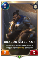 Dragon Allegiant Card