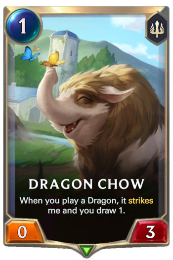 Dragon Chow Card