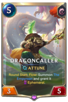 Dragoncaller Card