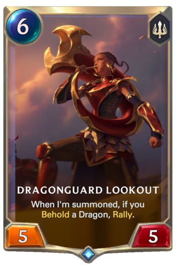 Dragonguard Lookout Card