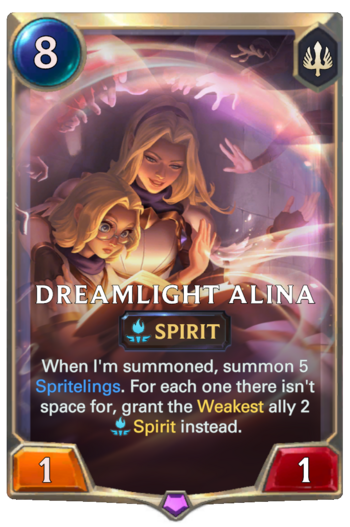 Dreamlight Alina Card