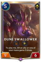 Dune Swallower Card