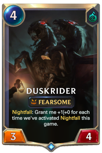 Duskrider Card