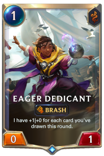Eager Dedicant Card