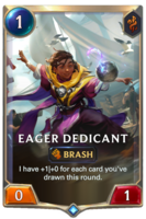 Eager Dedicant Card