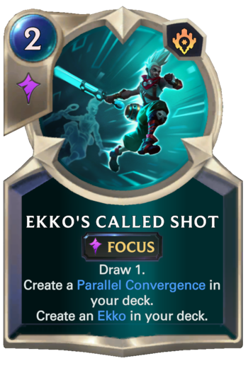 Ekko's Called Shot Card