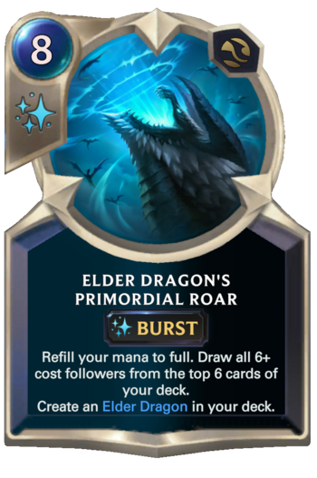Elder Dragon's Primordial Roar Card