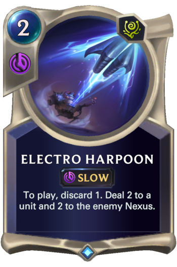 Electro Harpoon Card