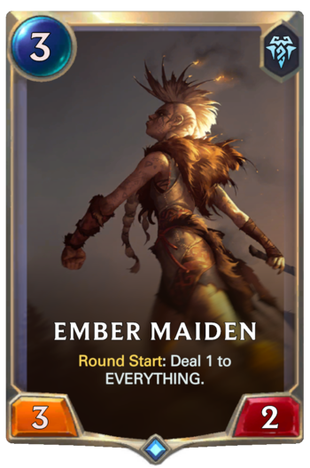 Ember Maiden Card