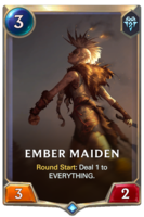 Ember Maiden Card