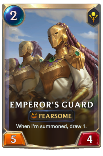 Emperor's Guard Card